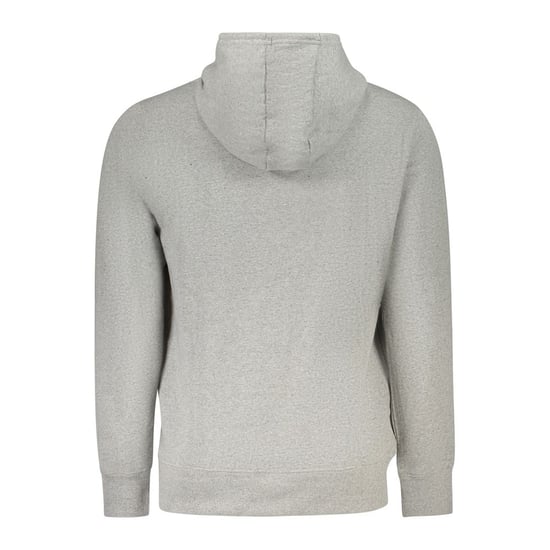 Accademia Militare Grigio Cotton Men's Hoodie Sweatshirt - Image 2