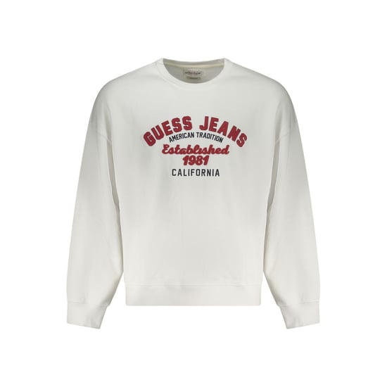 Guess Jeans Witte Katoenen Heren Sweatshirt - Image 2