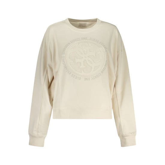 Guess Jeans Witte Katoenen Dames Sweatshirt - Image 1