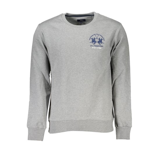 La Martina Grigio Katoenen Heren Sweater - Image 1