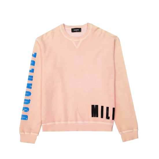 Dsquared² Oranje Katoenen Sweater - Image 1