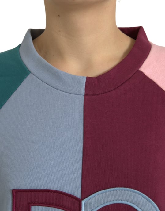 Kleurblok Sweatshirt Dg Logo - Image 4