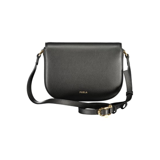 Furla Nero Lederen Dames Schoudertas - Image 2