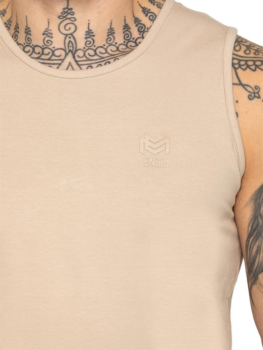 Enzo Milano | Mens Gym Tank Top - Image 3
