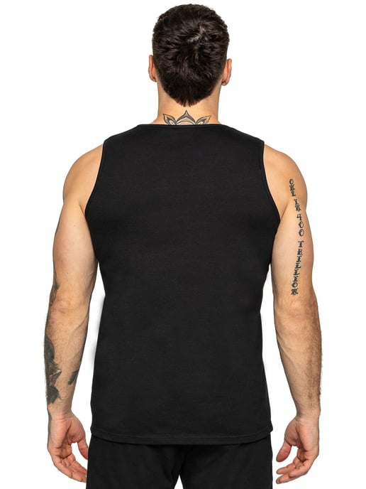 Enzo Milano | Mens Gym Tank Top - Image 2