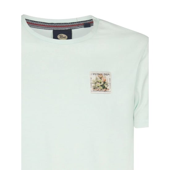 Petrol Industries Heren shirt m-1060-tsr623 6181 cool mint - Image 4