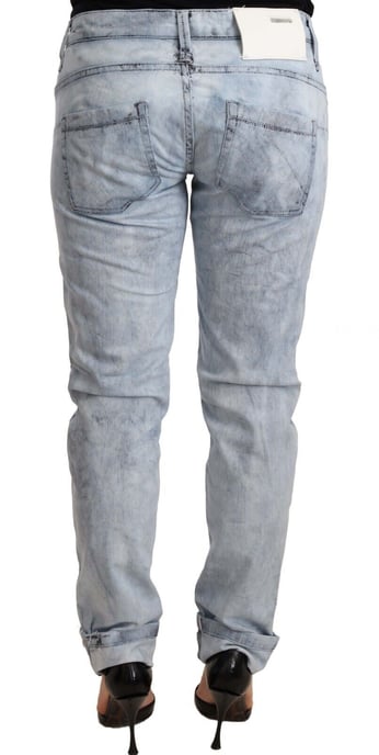 Acht Skinny Syra Tvättade Jeans - Image 3