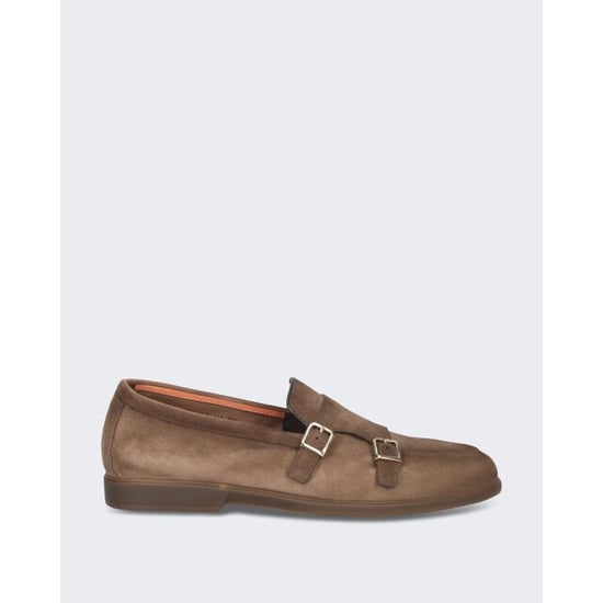 Santoni Heren double-buckle loafer - Image 1