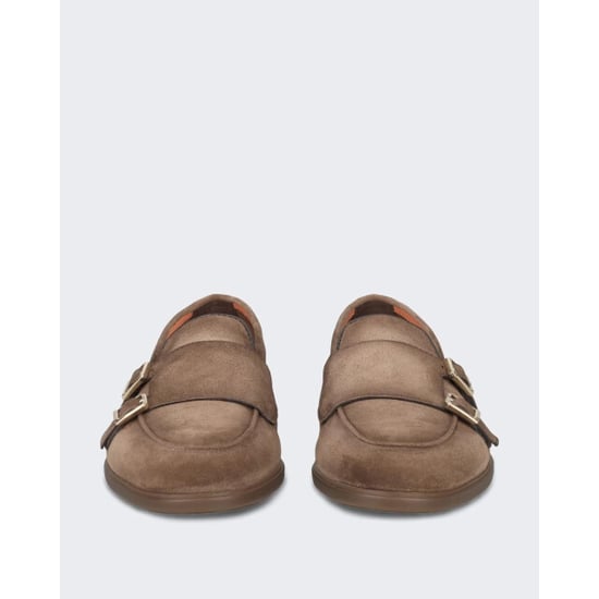 Santoni Heren double-buckle loafer - Image 2