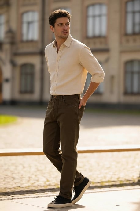 Regular Fit Straight Leg Jeans - Image 3