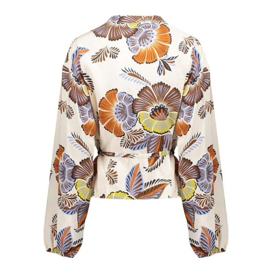 Geisha blouse 63261-20 718 /brown/chambray - Image 5