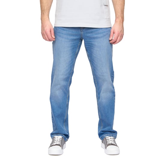 Duck And Cover Rushawn Relaxed Fit Mens Jeans - Image 1