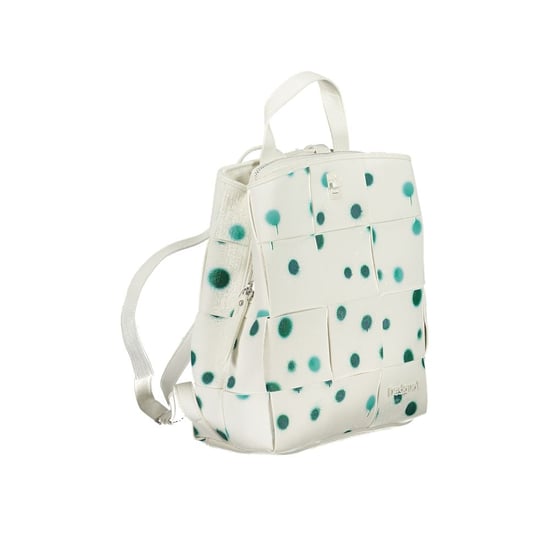 Desigual Witte Polyurethaan Vrouwenrugzak - Image 3