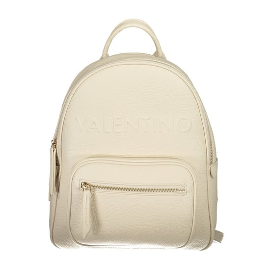 Mario Valentino Beige Polyurethane Women Backpack - Image 1