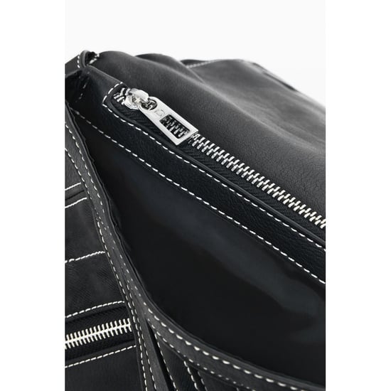 Desigual Black Polyurethane Women Backpack - Image 3