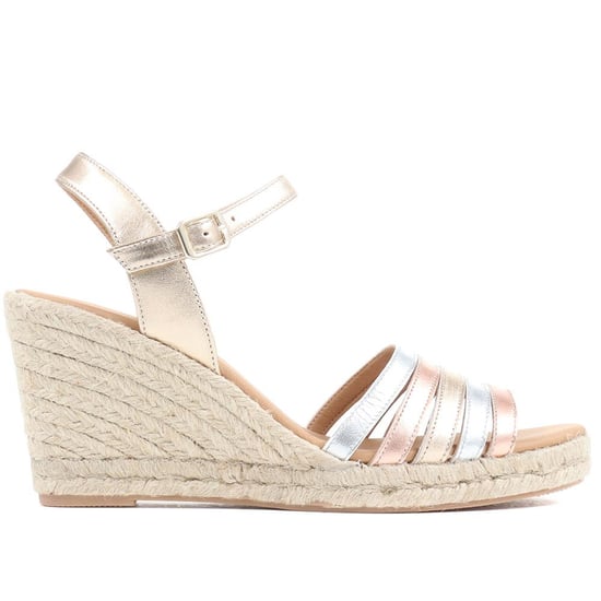Jones Bootmaker Alivia Espadrille Wedge Heels - Image 2