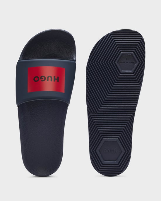 Timein Slides in Dark Blue - Image 4