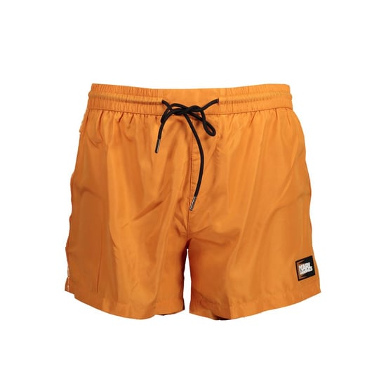 Karl Lagerfeld Oranje Polyester Heren Zwembroek - Image 1