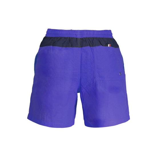 Noorwegen 1963 Blauwe Polyester Mannen Zwembroek - Image 2