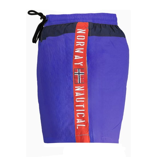 Noorwegen 1963 Blauwe Polyester Mannen Zwembroek - Image 3
