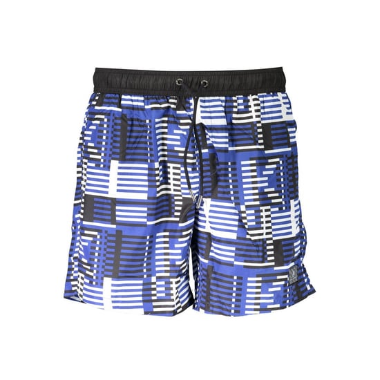 Karl Lagerfeld Blu Polyester Men Swim Boxer - Image 1