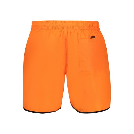 Noorwegen 1963 Oranje Polyamide Heren Zwem Boxershort - Image 2
