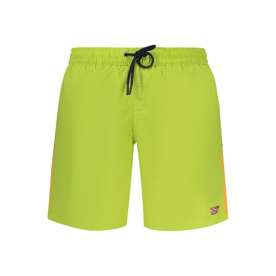 Norway 1963 Verde Poliammide Men's Swim Boxer - Image 1