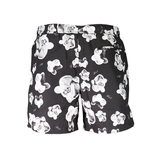 Karl Lagerfeld Nero Polyester Men's Swim Boxer - Image 2