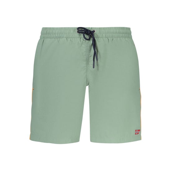 Norway 1963 Verde Poliammide Men's Swim Boxer - Image 1