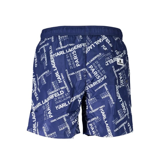 Karl Lagerfeld Blu Polyester Heren Zwem Boxer - Image 2