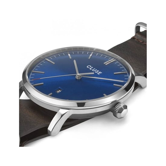 Cluse Bruin Leren Horloge - Image 3
