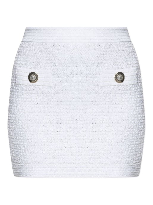 Tweed Mini Skirt - Image 2