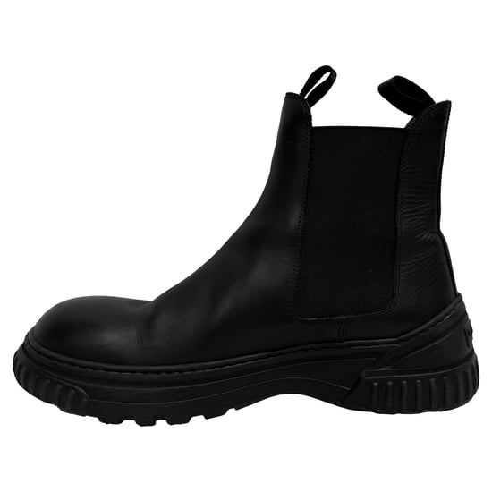 Dior D-Racer Chelsea Ankle Boots in Black Leather - Image 4