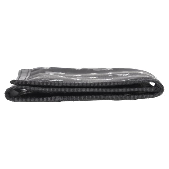 Saint Laurent Palm Tree Tri-Fold Wallet in Black Nylon - Image 3