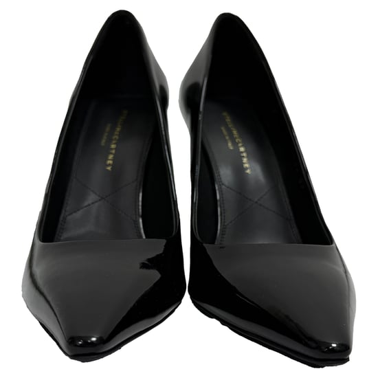 Stella McCartney Elsa Pumps in Black Patent Leather - Image 2