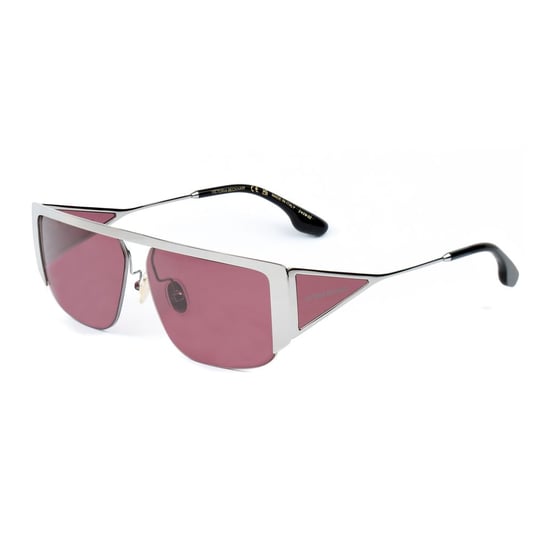 Victoria Beckham Gray Metal Sunglasses - Image 1