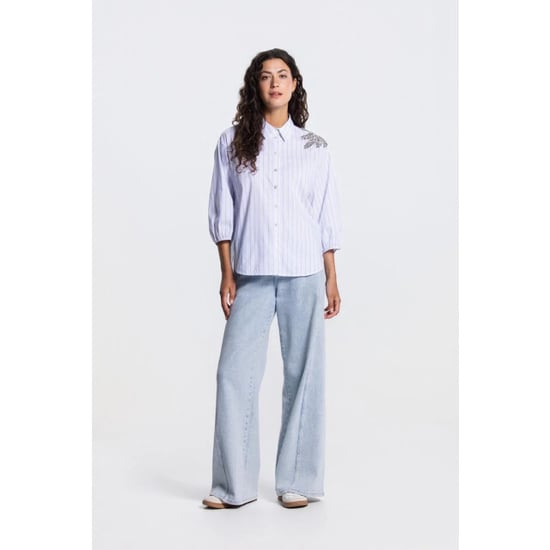 Jansen Amsterdam Parisa cs772 stripe 000741 light blue - Image 4