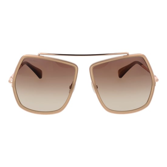 Max Mara Beige Metalen Zonnebril - Image 2