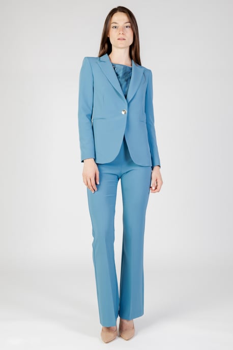 Lichtblauwe Blazer Slim Fit - Image 2