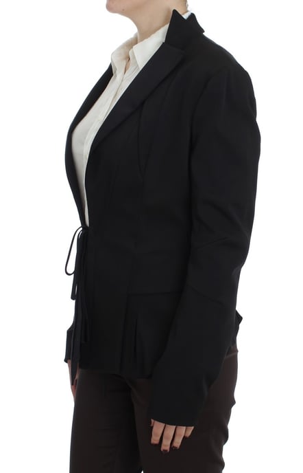 Sk tailored blazer med lång ärm och midjeband - Image 3