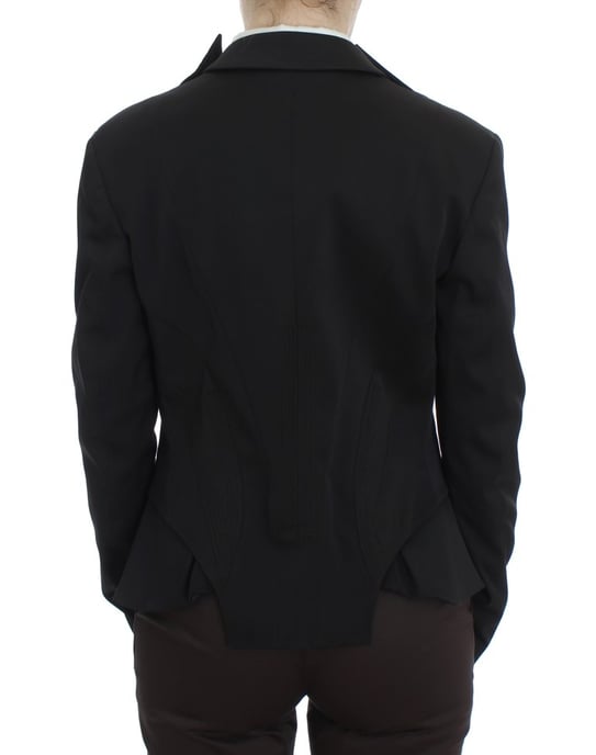 Sk tailored blazer med lång ärm och midjeband - Image 4