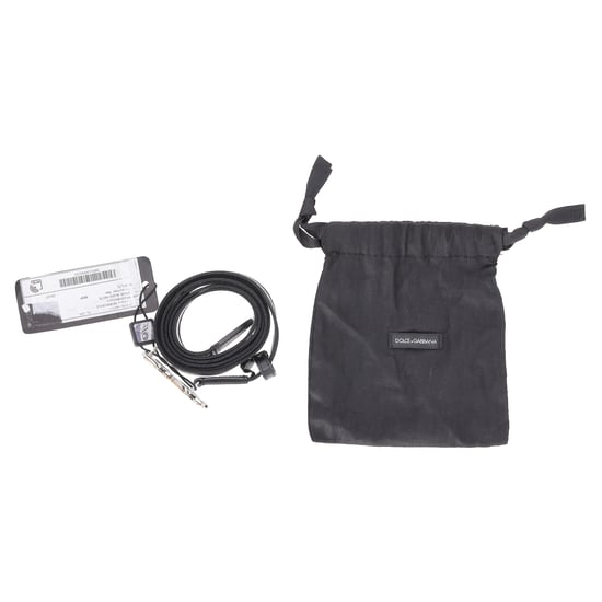 Dolce & Gabbana DG Logo Gesp Riem in Zwart Canvas - Image 5