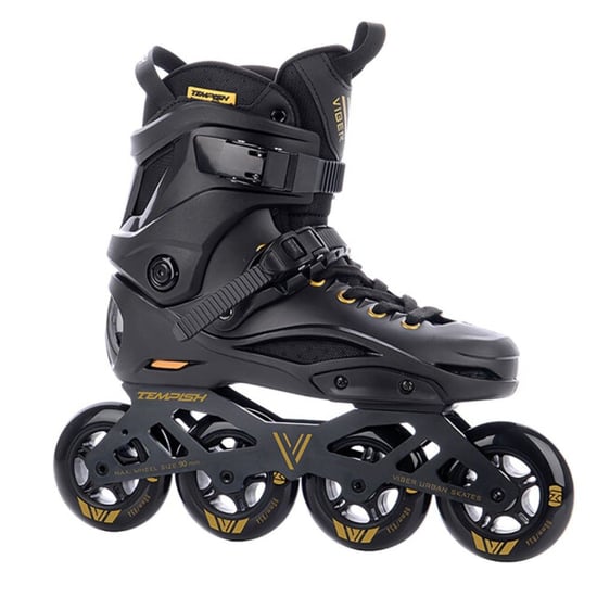 Tempish viber l.e. 90 black-gold inline skate heren - - Image 1
