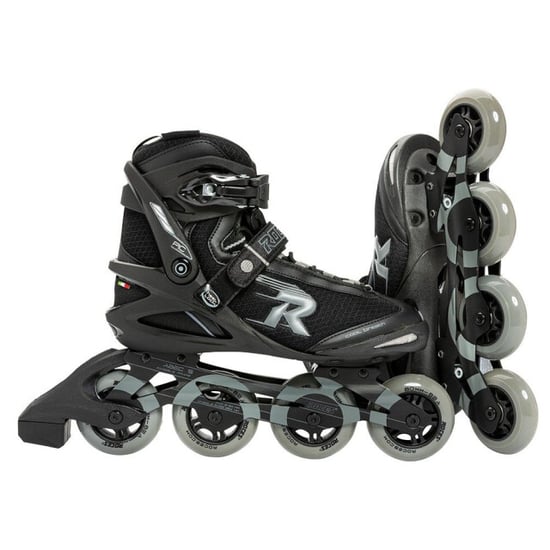 Roces pic tif 80 black-grey inline skate heren - - Image 2