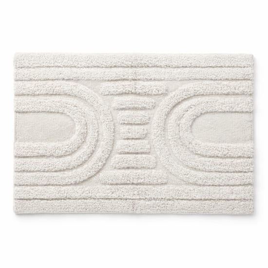 Casa di Elturo Badmat katoen boho squares franjes /wit – 50 x 80 cm - Image 1
