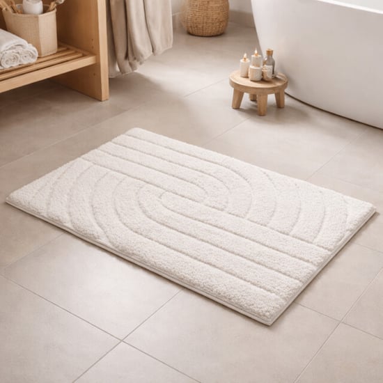 Casa di Elturo Badmat katoen boho waves /wit – 50 x 80 cm - Image 2