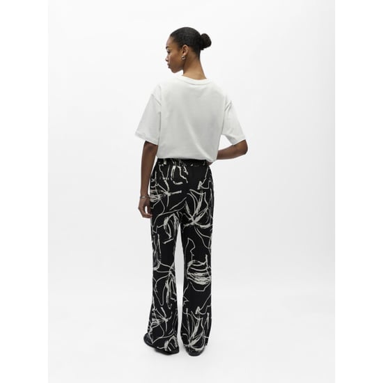 Object Objsanne aline wide pant aop noos - Image 2