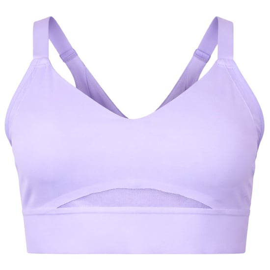 Brooks Drive Interlace Run Womens Purple Sports Bra - Image 1