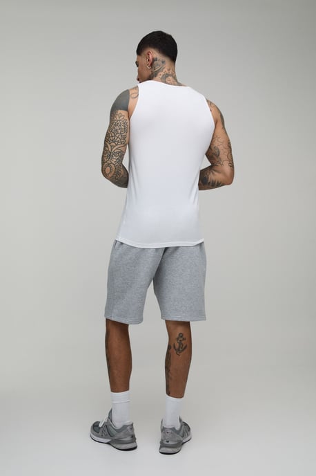 Tall Basic Muscle Fit Vest - Image 2