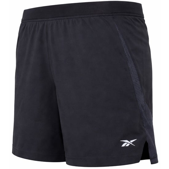 Reebok Logo Mens Black Running Shorts - Image 3